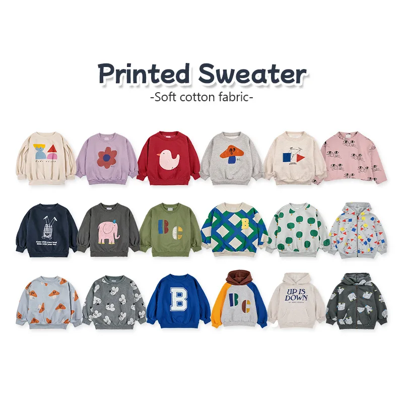 New Bobo 2023 Autumn Winter Kids Boys Girls Sweatshirt Fashion Cartoon Pattern Long Sleeve Print Girl Sweaters Children Clothes
New Bobo 2023 Autumn Winter Kids Boys Girls Sweatshirt Fashion Cartoon Pattern Long Sleeve Print Girl Sweaters Children Clothes