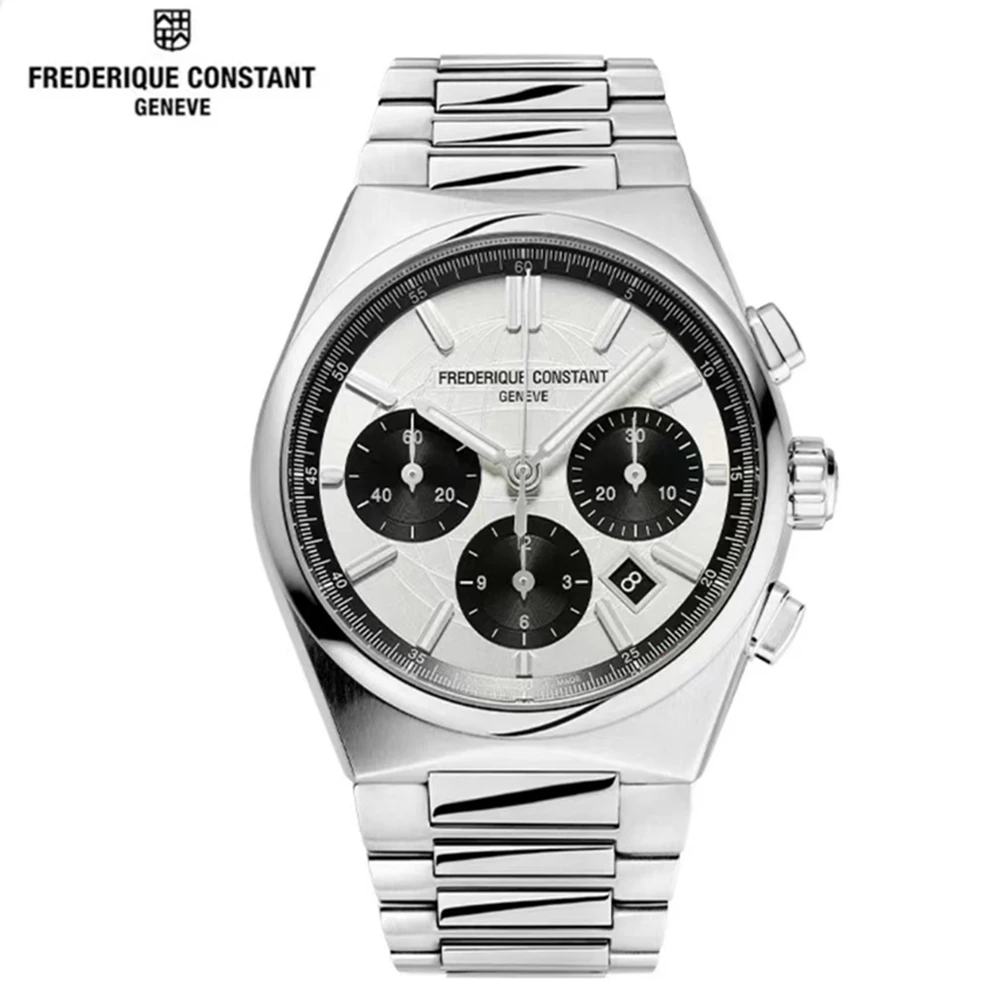 

2023 New Top Brand Frederique Constant Man Watches Quartz Luxury Watch for Men Multifunctional chronograph Reloj Hombre montre