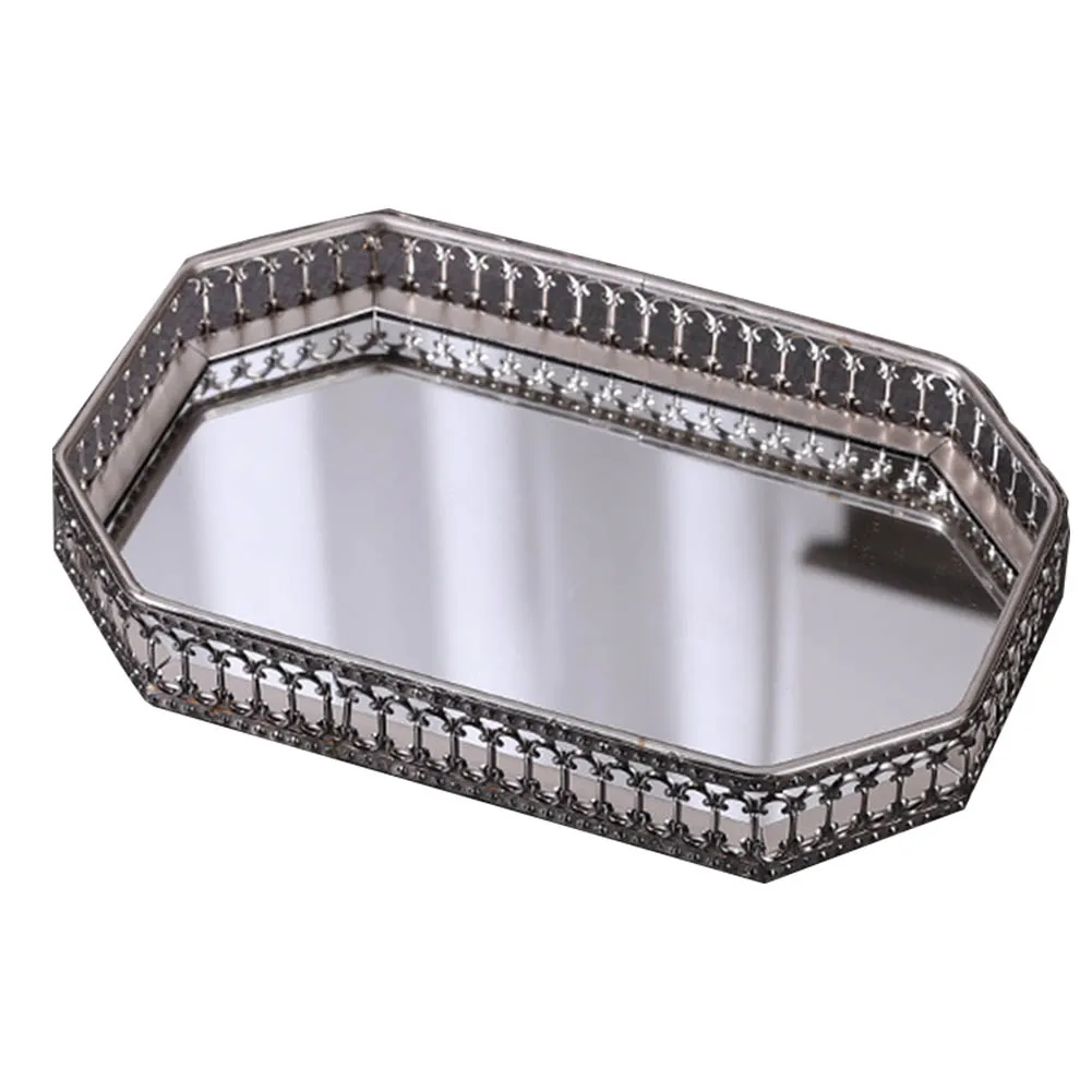 European Glass Metal Storage Tray Gold Decor Luxury Home Decor Jewelry Display Living Room Mirror Glass Tea Tray Table Storage
European Glass Metal Storage Tray Gold Decor Luxury Home Decor Jewelry Display Living Room Mirror Glass Tea Tray Table Storage