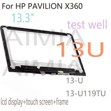 13.3 Inch LCD For HP PAVILION X360 13U LCD Display Touch Screen Digitizer Assembly Frame 13-U119TU 13-U Series M3-U LCD Replace
13.3 Inch LCD For HP PAVILION X360 13U LCD Display Touch Screen Digitizer Assembly Frame 13-U119TU 13-U Series M3-U LCD Replace