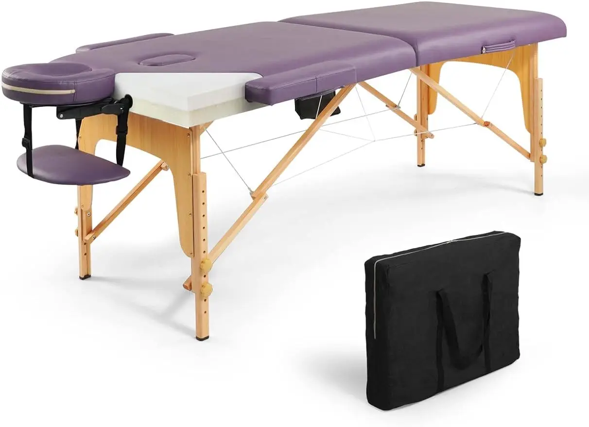 CAPHAUS Premium Memory Foam Massage Table, 84 Inch Foldable & Portable Massage Bed, Height Adjustable Spa Bed, Facial Cradle Sal
CAPHAUS Premium Memory Foam Massage Table, 84 Inch Foldable & Portable Massage Bed, Height Adjustable Spa Bed, Facial Cradle Sal