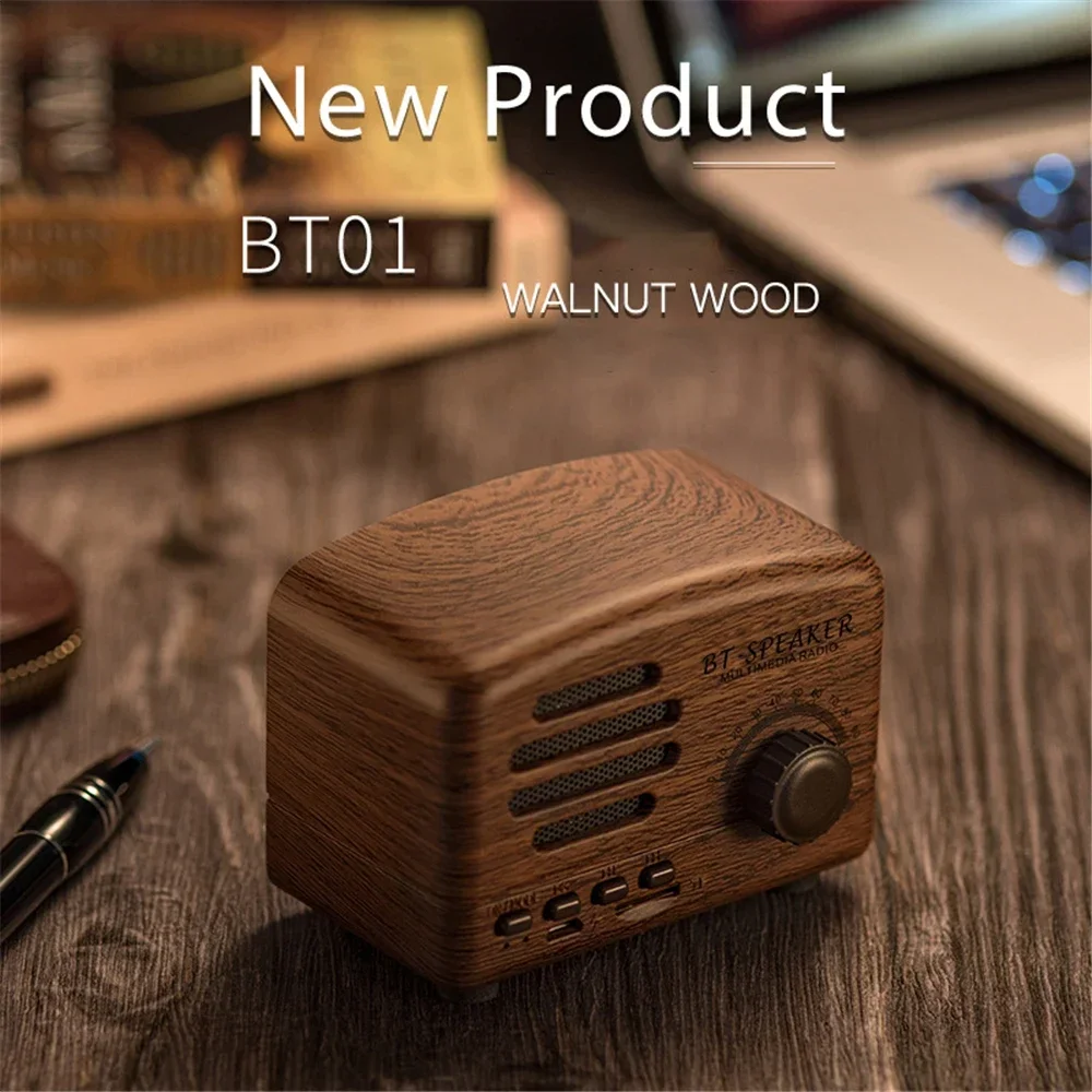 Portable Audio Wireless Cute Classic Mini Retro bluetooth speaker 1200mAh Support TF card 5W Radio Computer Speaker
Portable Audio Wireless Cute Classic Mini Retro bluetooth speaker 1200mAh Support TF card 5W Radio Computer Speaker