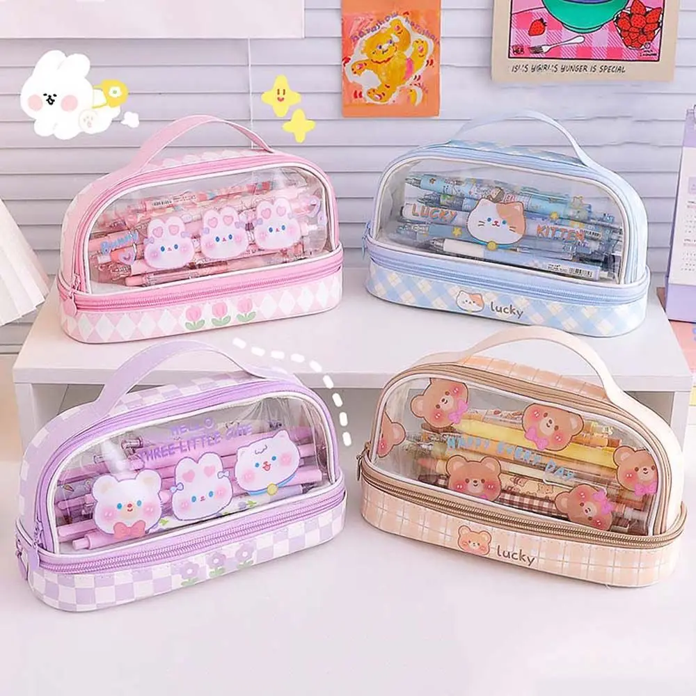 Japanese Kawaii High Capacity School Office Rabbits Bears Pen Bag Pencil Case Makeup Bag Cartoon Pencil Bag
Japanese Kawaii High Capacity School Office Rabbits Bears Pen Bag Pencil Case Makeup Bag Cartoon Pencil Bag