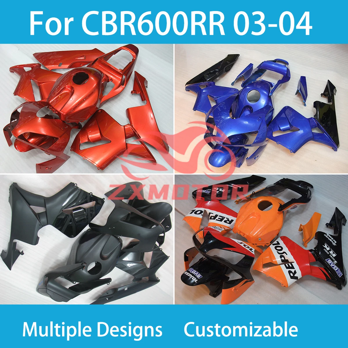 Крутые Обтекатели CBR 600RR 03 04 для Honda CBR600RR 2003 2004, комплект деталей для гоночного мотоцикла, обтекатель
Крутые Обтекатели CBR 600RR 03 04 для Honda CBR600RR 2003 2004, комплект деталей для гоночного мотоцикла, обтекатель