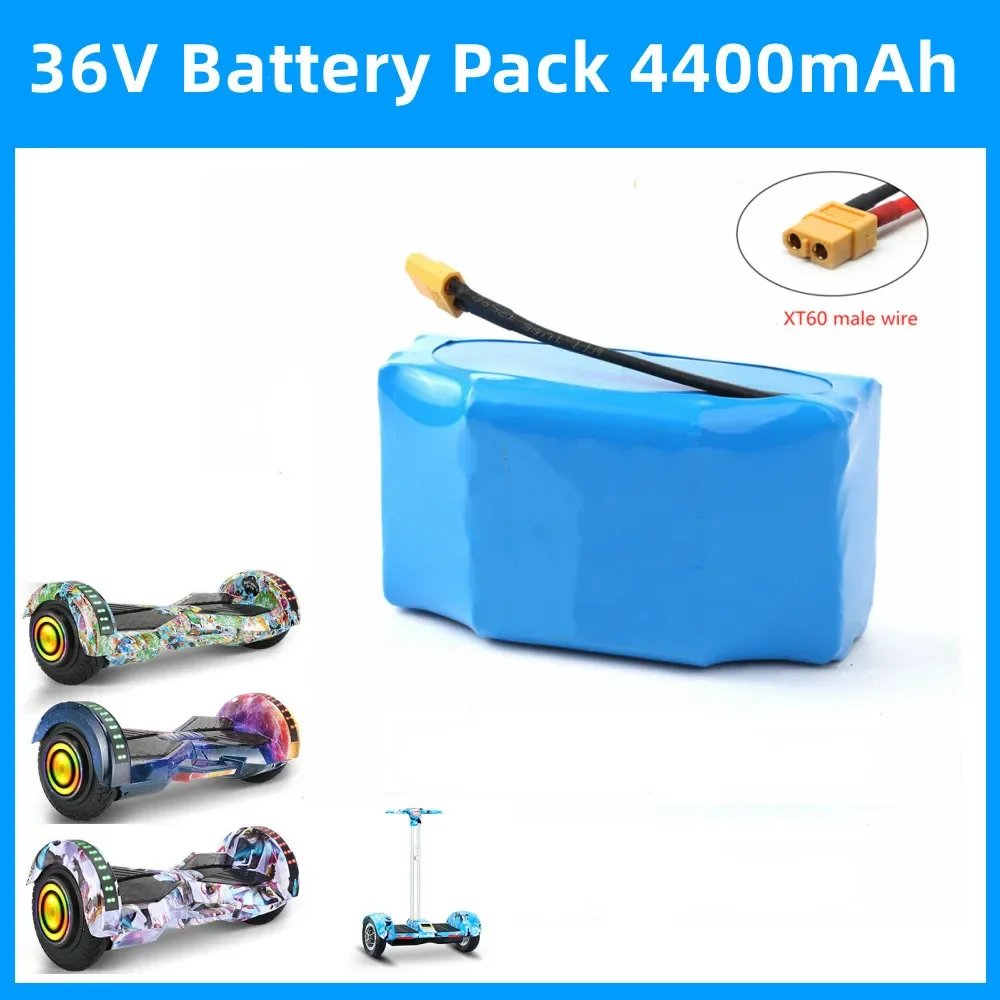 Original 36V Battery Pack 4400mAh 4.4ah Rechargeable Lithium ion Battery for Electric Self Balancing Scooter HoverBoard Unicycle
Original 36V Battery Pack 4400mAh 4.4ah Rechargeable Lithium ion Battery for Electric Self Balancing Scooter HoverBoard Unicycle