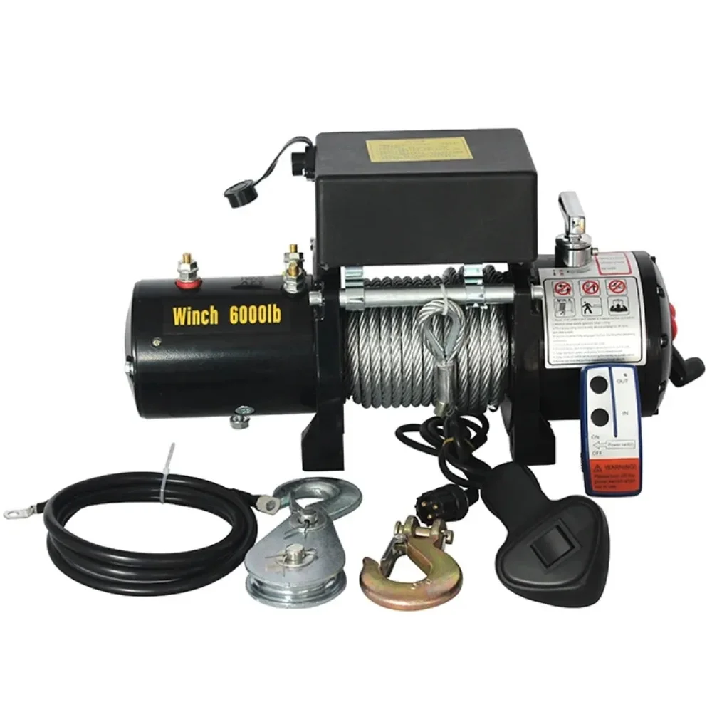 2000 Lbs 12000 Lbs Vehicle-mounted Electric Traction Crane 12v 24v Cat Electric Winch
2000 Lbs 12000 Lbs Vehicle-mounted Electric Traction Crane 12v 24v Cat Electric Winch