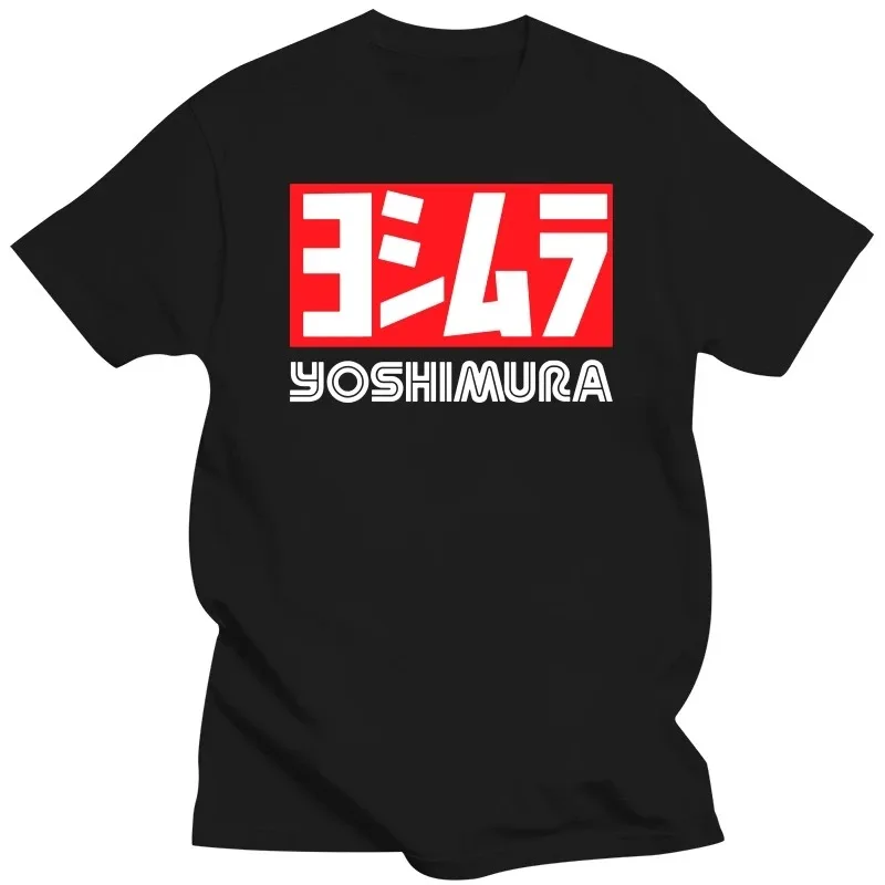 

2024 Men Yoshimura Tee Shirt Classic Japanese Motorcycle Exhaust T-shirt Fashion Funny t-shirt Men Cotton Brand Teeshirt