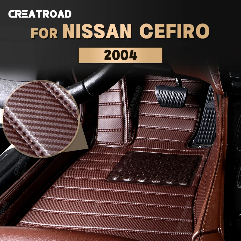 Custom Carbon Fibre style Floor Mats For Nissan Cefiro 2004 Foot Carpet Cover Automobile Interior Accessories
Custom Carbon Fibre style Floor Mats For Nissan Cefiro 2004 Foot Carpet Cover Automobile Interior Accessories