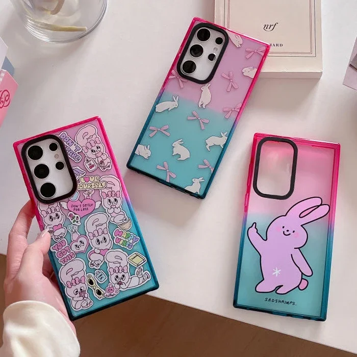 Rabbit Colorful Border Case for Samsung Galaxy S22 S23 S24 Ultra S22+ S23+ S24 Plus Cover Protective Case
Rabbit Colorful Border Case for Samsung Galaxy S22 S23 S24 Ultra S22+ S23+ S24 Plus Cover Protective Case