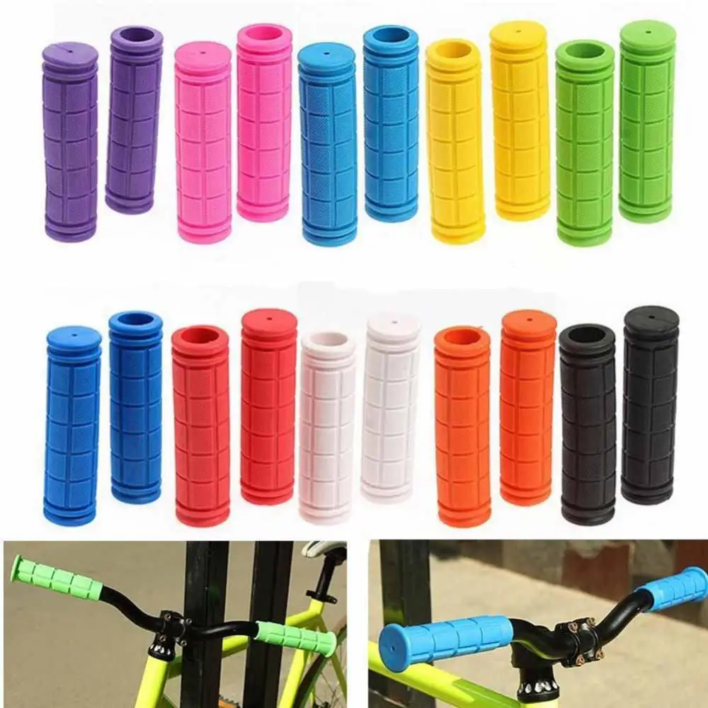 

1 Pair Anti-Slip Bicycle Grips BMX MTB Mountain Bike Handlebar Grip Rubber Durable Cycling Bikes Handle Bar Cover