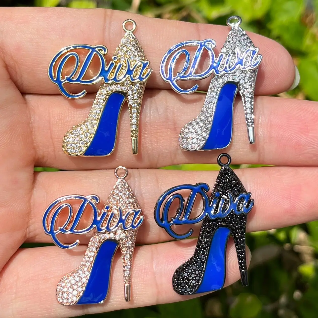 Очаровательная подвеска Diva для женского браслета, ожерелья, ювелирные аксессуары, 5 шт.
Очаровательная подвеска Diva для женского браслета, ожерелья, ювелирные аксессуары, 5 шт.