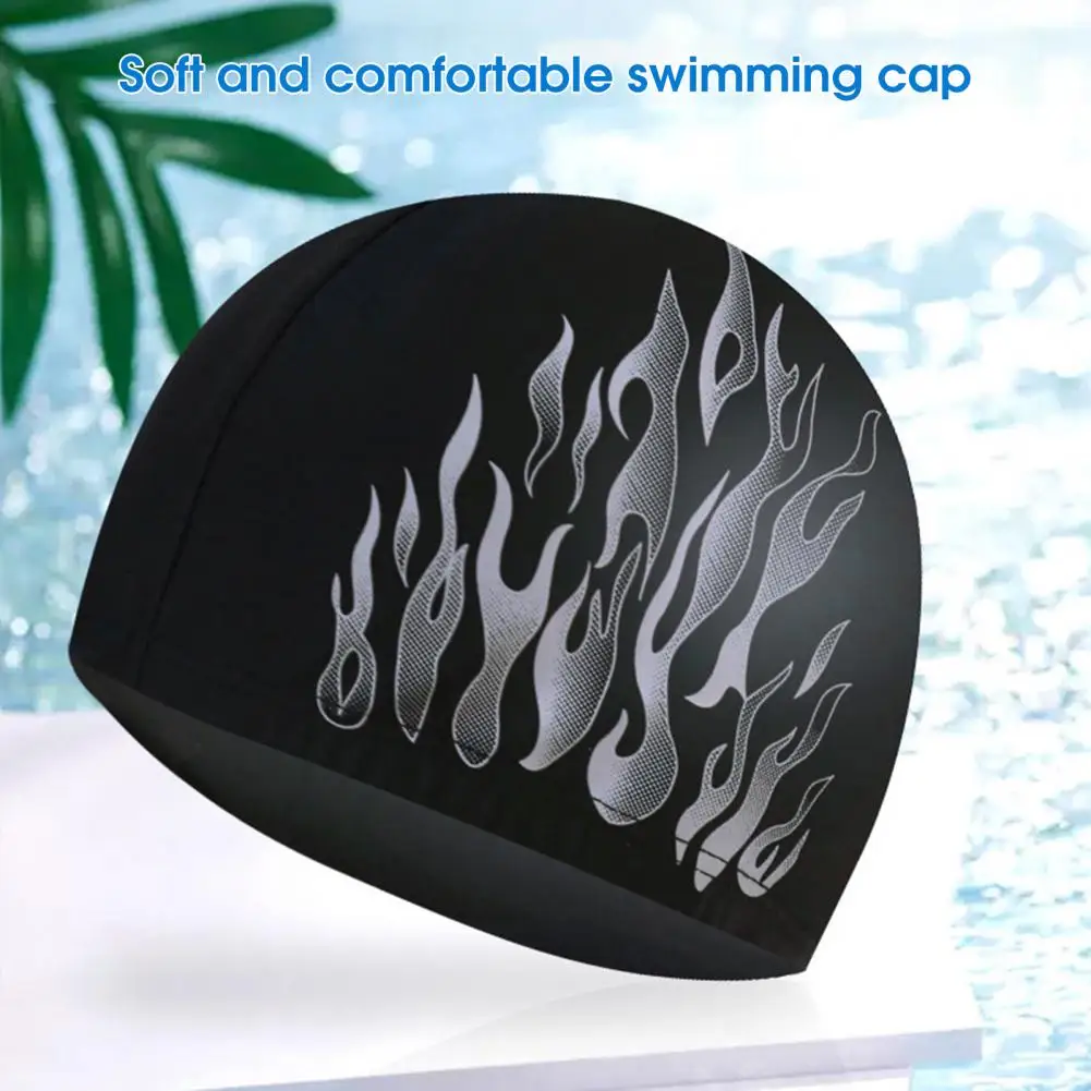 Useful Swimming Hat Durable Sunscreen Wear Resistant Elastic Ear Protection Swimming Cap Swim Pool Cap Anti-Pilling 
Useful Swimming Hat Durable Sunscreen Wear Resistant Elastic Ear Protection Swimming Cap Swim Pool Cap Anti-Pilling