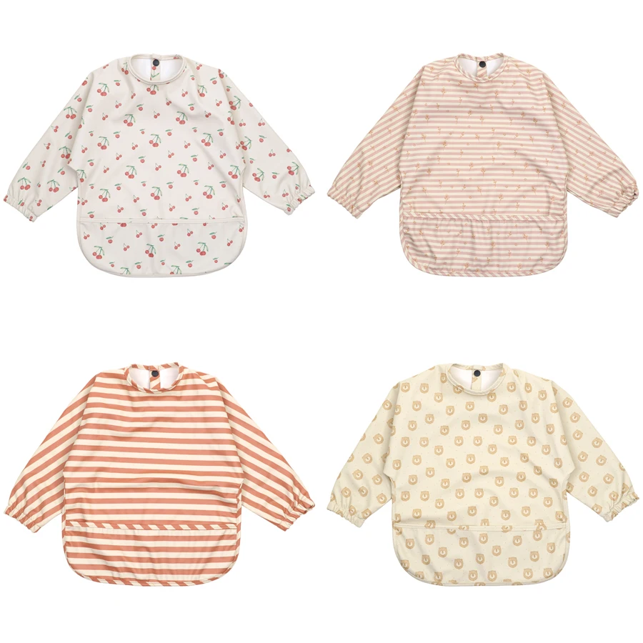 New Pattern Toddler Long Sleeve Scarf Waterproof Bib Smock Feeding Bib Apron For Kids Pocket Infant Girls Clothing Bandana Bibs
New Pattern Toddler Long Sleeve Scarf Waterproof Bib Smock Feeding Bib Apron For Kids Pocket Infant Girls Clothing Bandana Bibs