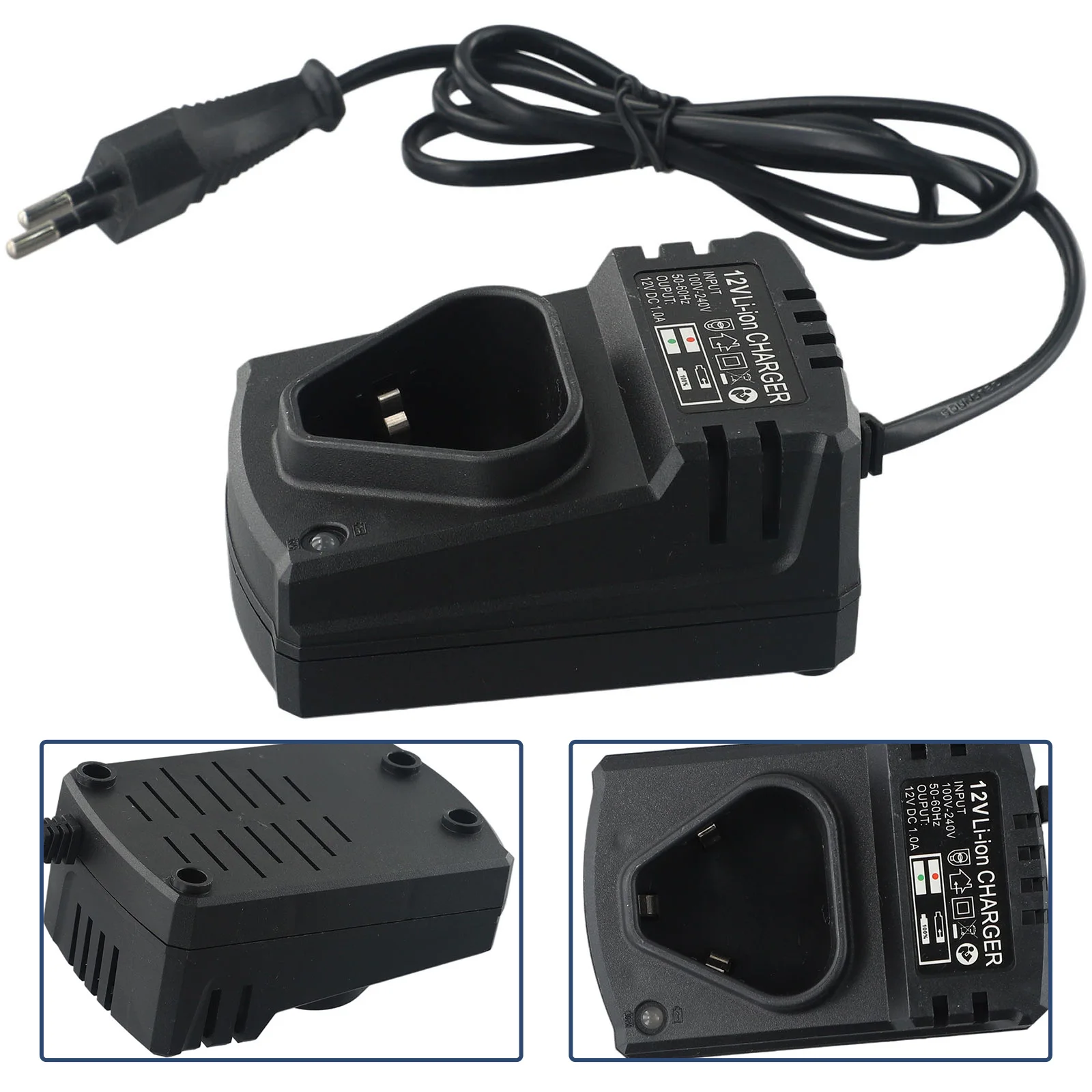 12V DC Charger Replacement US/EU Li-Ion Rechargeable Charger Support 110-240V For Electrical Drill Electric Power Tools
12V DC Charger Replacement US/EU Li-Ion Rechargeable Charger Support 110-240V For Electrical Drill Electric Power Tools