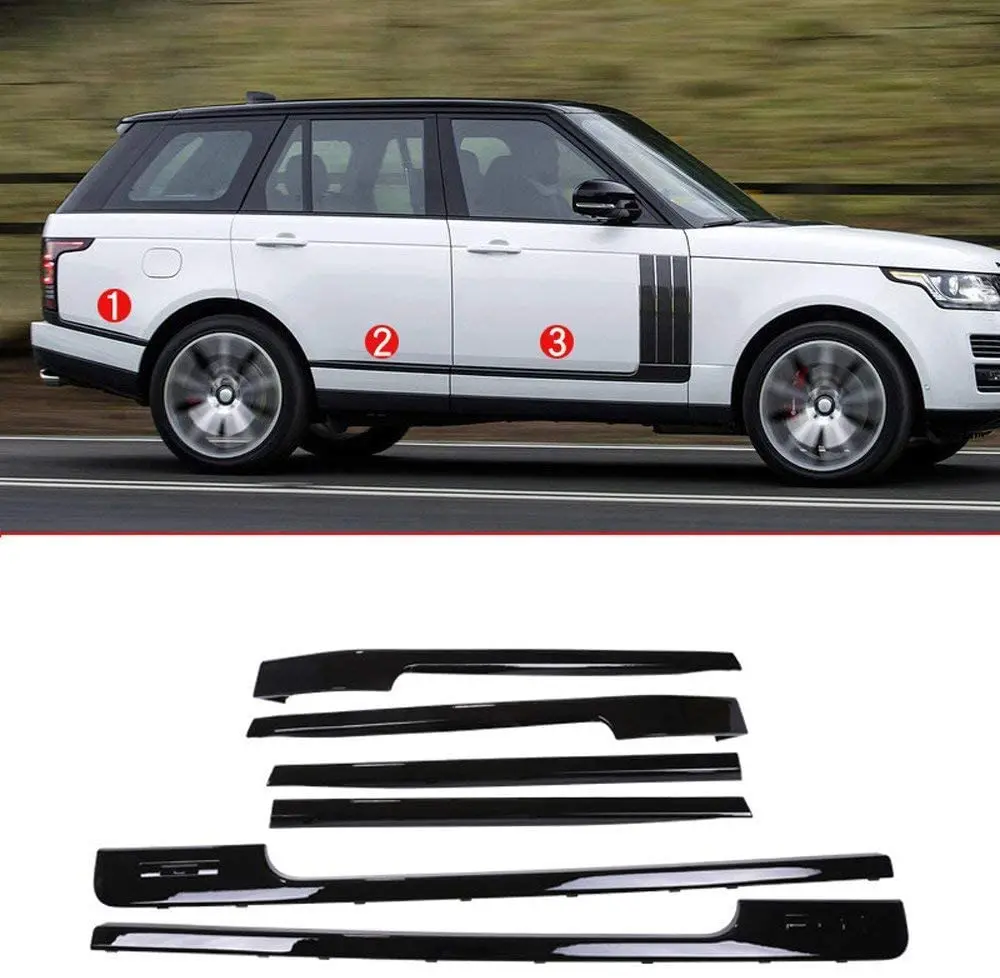 For Land Rover Range Rover Vogue LR405 2013-2017 ABS Plastic Base Wheelbase Replacement Parts Side Decoration Strip Trim
For Land Rover Range Rover Vogue LR405 2013-2017 ABS Plastic Base Wheelbase Replacement Parts Side Decoration Strip Trim