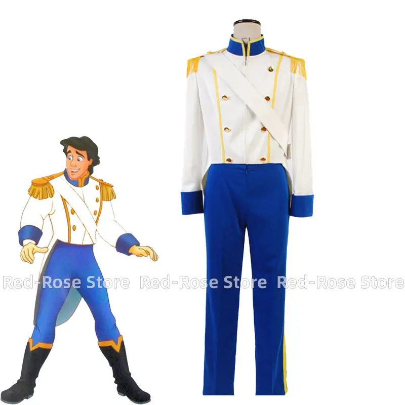 New Arrival Prince Eric Costume Cosplay The Little Mermaid Uniform Halloween Costume for Men
New Arrival Prince Eric Costume Cosplay The Little Mermaid Uniform Halloween Costume for Men