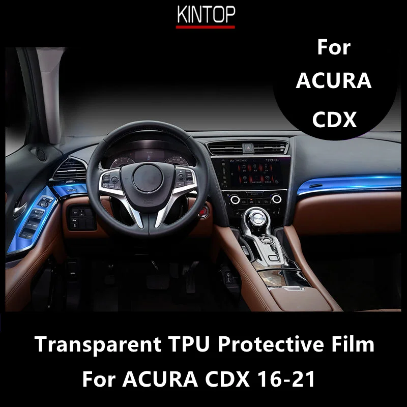 For ACURA CDX 16-21 Car Interior Center Console Transparent TPU Protective Film Anti-scratch Repair Film Accessories Refit 
For ACURA CDX 16-21 Car Interior Center Console Transparent TPU Protective Film Anti-scratch Repair Film Accessories Refit