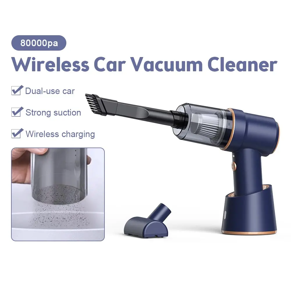 Wireless Car Vacuum Cleaner USB Charging Air Duster Home Car Dual Use Mini Vacuum Cleaner Handheld Dust Catcher Cleaning Tool
Wireless Car Vacuum Cleaner USB Charging Air Duster Home Car Dual Use Mini Vacuum Cleaner Handheld Dust Catcher Cleaning Tool