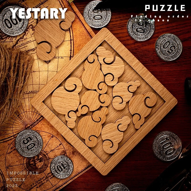 YESTARY 3D Wooden Puzzle Brain Teaser Toys Impossible Jigsaw Puzzles Puzzle Table Games Tangram Board Toys For Adults Kids Gifts
YESTARY 3D Wooden Puzzle Brain Teaser Toys Impossible Jigsaw Puzzles Puzzle Table Games Tangram Board Toys For Adults Kids Gifts