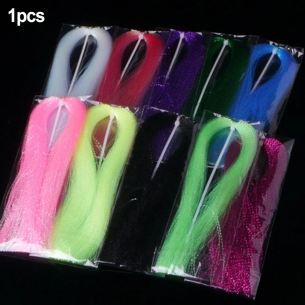 Fly Fishing Lure Nylon Tinsel Twisted Strand String Line Fly Fishing Tying Crystal Flash Fishing Auxiliary Hook Accessories
Fly Fishing Lure Nylon Tinsel Twisted Strand String Line Fly Fishing Tying Crystal Flash Fishing Auxiliary Hook Accessories