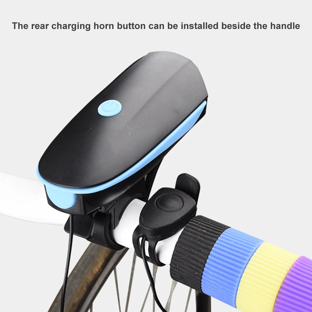 2 IN 1 LED Bike Light with Electric Bell trembler buzzers horn switch Cycling Bicycle Lamp Battery Built-in USB Charging
2 IN 1 LED Bike Light with Electric Bell trembler buzzers horn switch Cycling Bicycle Lamp Battery Built-in USB Charging