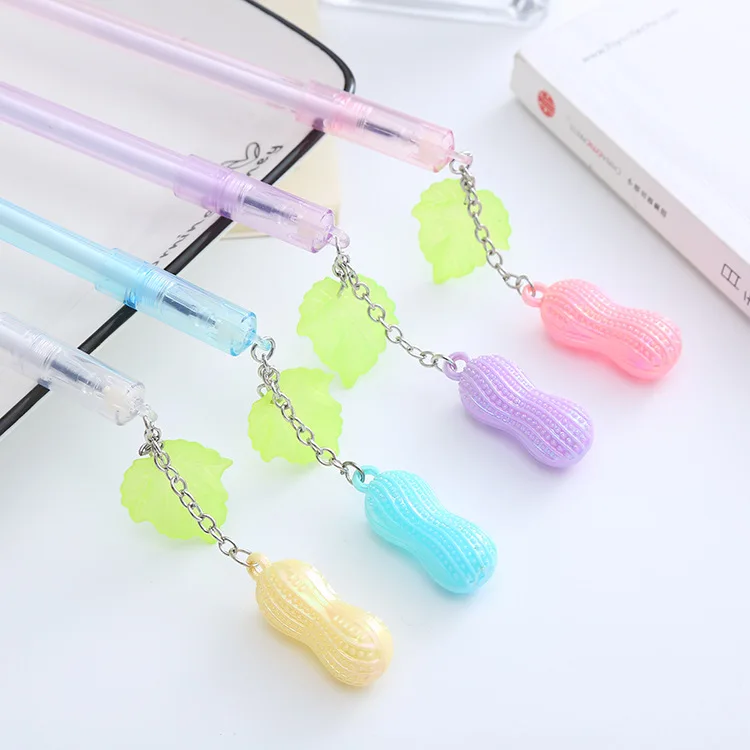 40pcs Creative peanut pendant pen cute student stationery pendant neutral pen needle tube carbon water-based signature pen
40pcs Creative peanut pendant pen cute student stationery pendant neutral pen needle tube carbon water-based signature pen