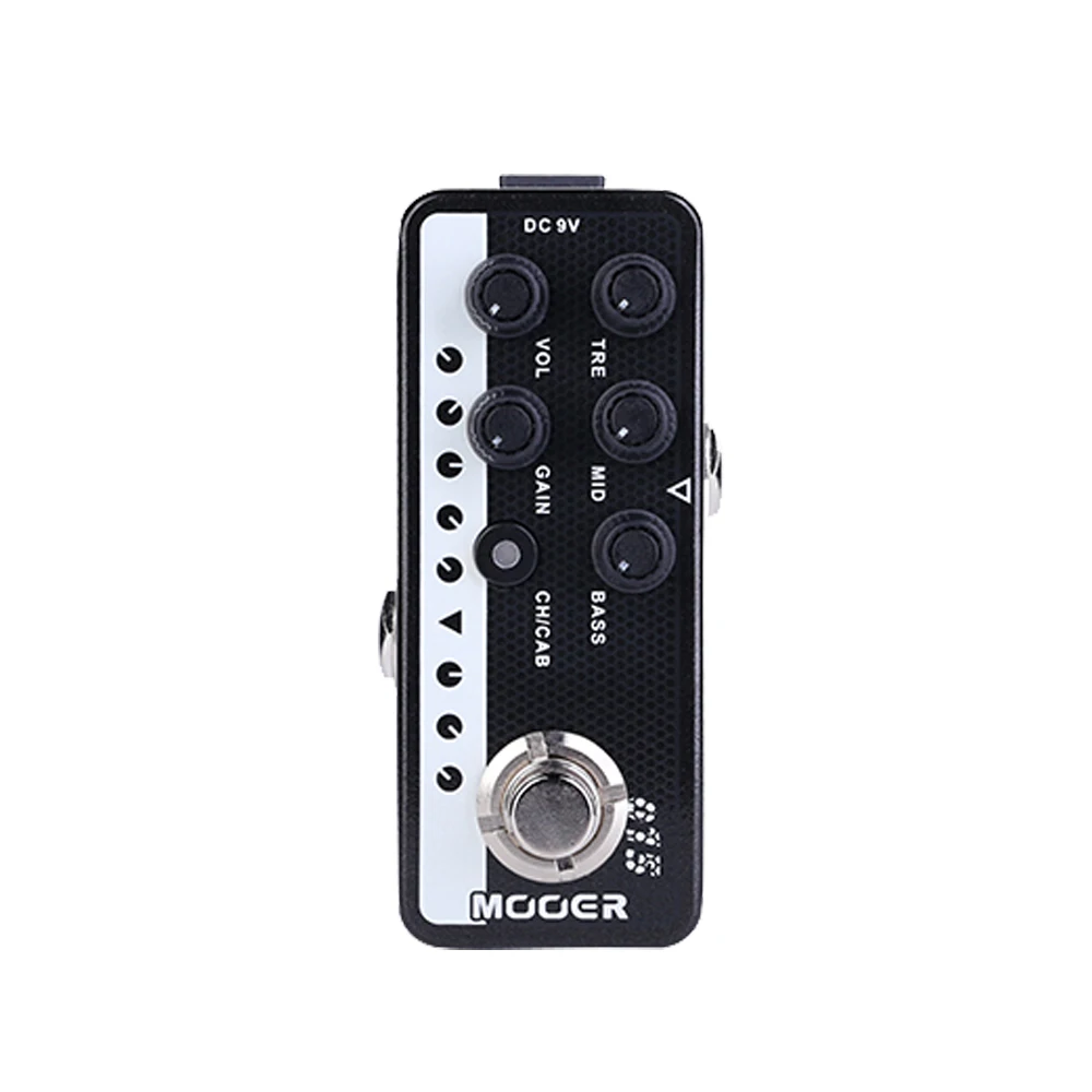 

MOOER 015 Brown Sound Digital Preamp Guitar Effect Pedal 3-Band Eq Micro Preamp Dual Channel Guitar Bass Parts & Accessories