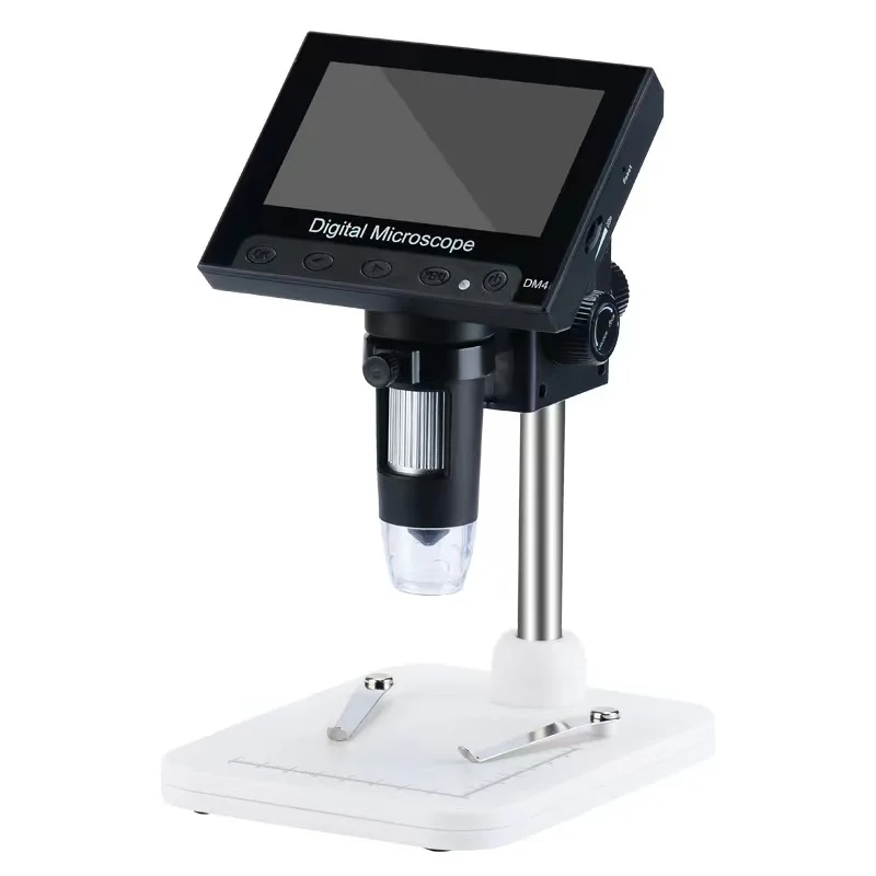 Industrial microscope high-definition 4.3 inch built-in 720P screen magnifier 1000X digital electronic microscope
Industrial microscope high-definition 4.3 inch built-in 720P screen magnifier 1000X digital electronic microscope