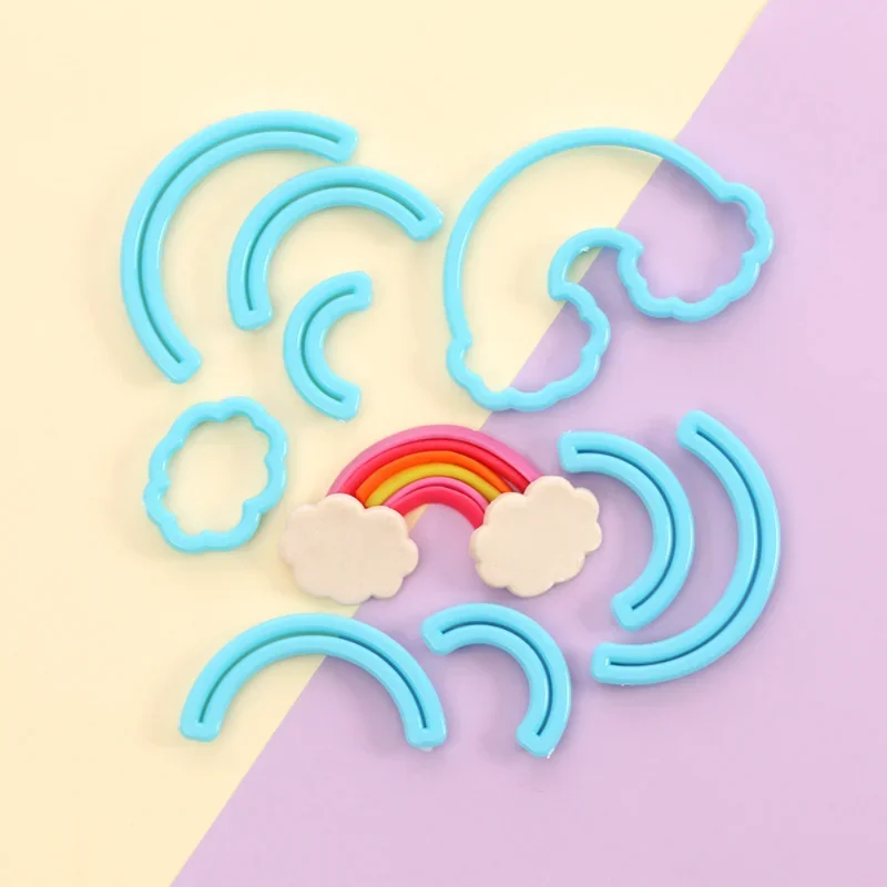 9cps/set Rainbow Cookie Cutter Custom Made 3D Printed Fondant Cookie Cutter Biscuit Mold Cake Decorating Tools Baking Embosser
9cps/set Rainbow Cookie Cutter Custom Made 3D Printed Fondant Cookie Cutter Biscuit Mold Cake Decorating Tools Baking Embosser