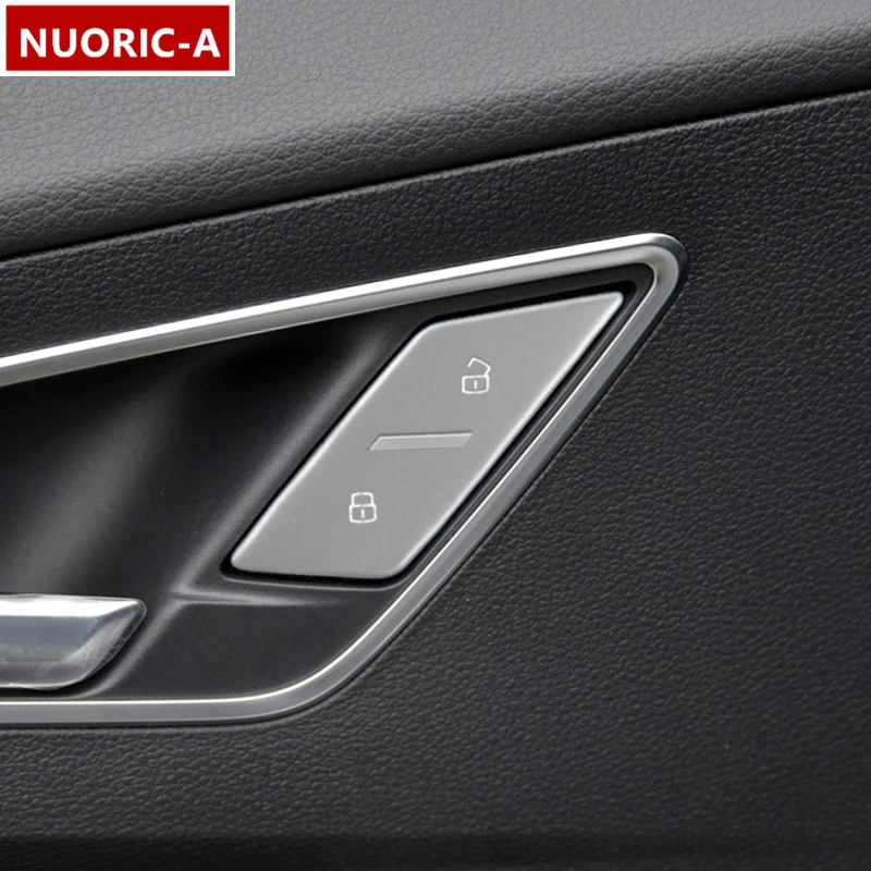 Кнопки разблокировки дверей из алюминиевого сплава, наклейки, декоративная Обложка, отделка для Audi Q2 2017-2020, автомобильный Стайлинг, аксессуары для интерьера 
Кнопки разблокировки дверей из алюминиевого сплава, наклейки, декоративная Обложка, отделка для Audi Q2 2017-2020, автомобильный Стайлинг, аксессуары для интерьера