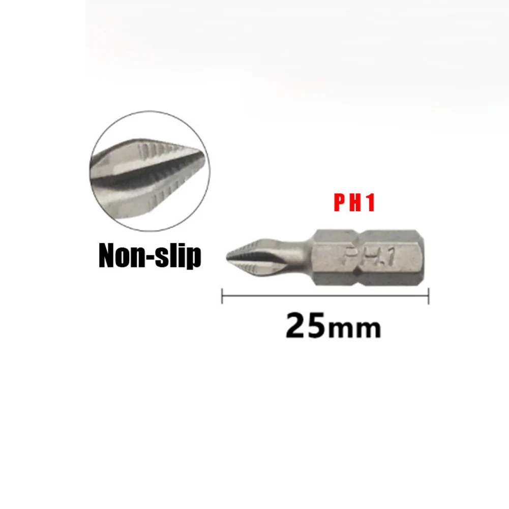 Driver Bit Set PH Hex Shank PH1/PZ1/PH2/PZ2/PH3/PZ3 Screw Driver Bit 10 Pcs 25mm Anti Slip Electric Screwdriver
Driver Bit Set PH Hex Shank PH1/PZ1/PH2/PZ2/PH3/PZ3 Screw Driver Bit 10 Pcs 25mm Anti Slip Electric Screwdriver