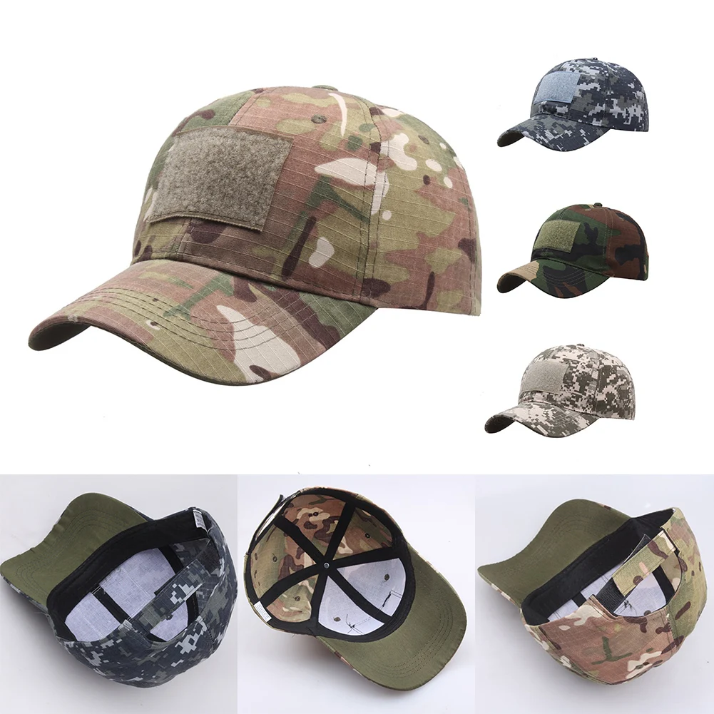 Men's Cap Outdoor Baseball Caps Camouflage Military Adjustable Hat Hunting Fishing Army Unisex Summer Camo Hats
Men's Cap Outdoor Baseball Caps Camouflage Military Adjustable Hat Hunting Fishing Army Unisex Summer Camo Hats
