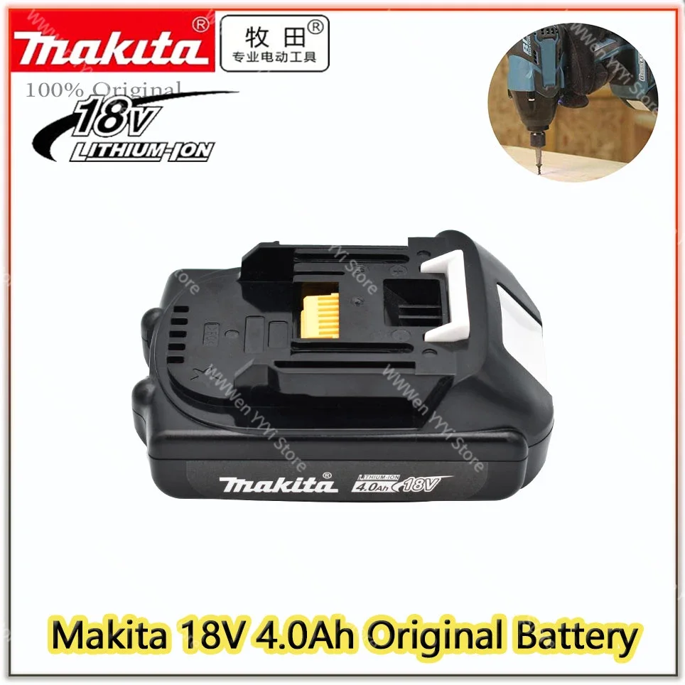 

original Makita 4.0Ah 18V Rechargeable Li-Ion Battery BL1830 BL1815 BL1860 BL1840 194205-3 Replacement Power Tools Battery