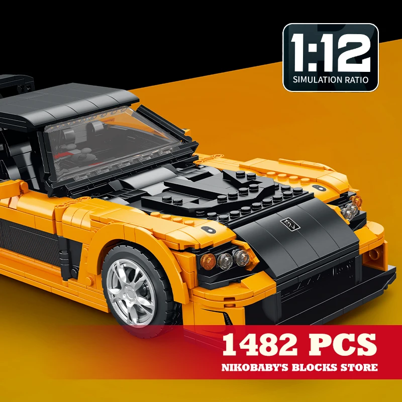 City Racing NEW Creative MOC Building Blocks Model Classic Sportscar Bricks Plastic Cars Kids Toys Gifts for Children Boys Adult
City Racing NEW Creative MOC Building Blocks Model Classic Sportscar Bricks Plastic Cars Kids Toys Gifts for Children Boys Adult
