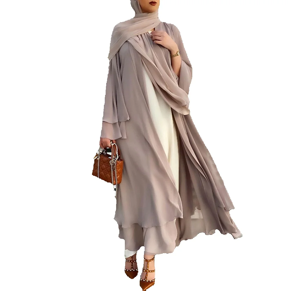 Ramadan Eid Mubarak Chiffon Open Abaya Kimono Dubai Turkey Islam Kaftan Muslim Dress Clothes Abayas For Women Robe Femme Caftan
Ramadan Eid Mubarak Chiffon Open Abaya Kimono Dubai Turkey Islam Kaftan Muslim Dress Clothes Abayas For Women Robe Femme Caftan