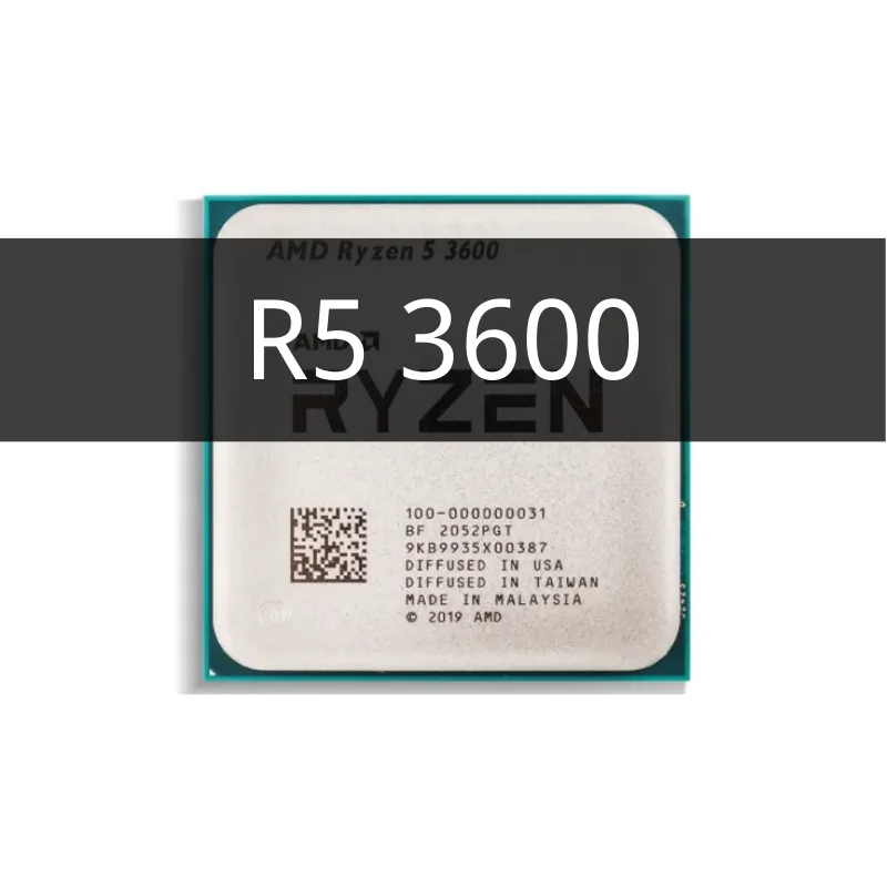 CPU R5 3600 R5 3600 Six-Core Twelve-Thread 3.6 GHz CPU Processor 7NM 100-000000031 65W L3=32M Socket AM4 ryzen
CPU R5 3600 R5 3600 Six-Core Twelve-Thread 3.6 GHz CPU Processor 7NM 100-000000031 65W L3=32M Socket AM4 ryzen
