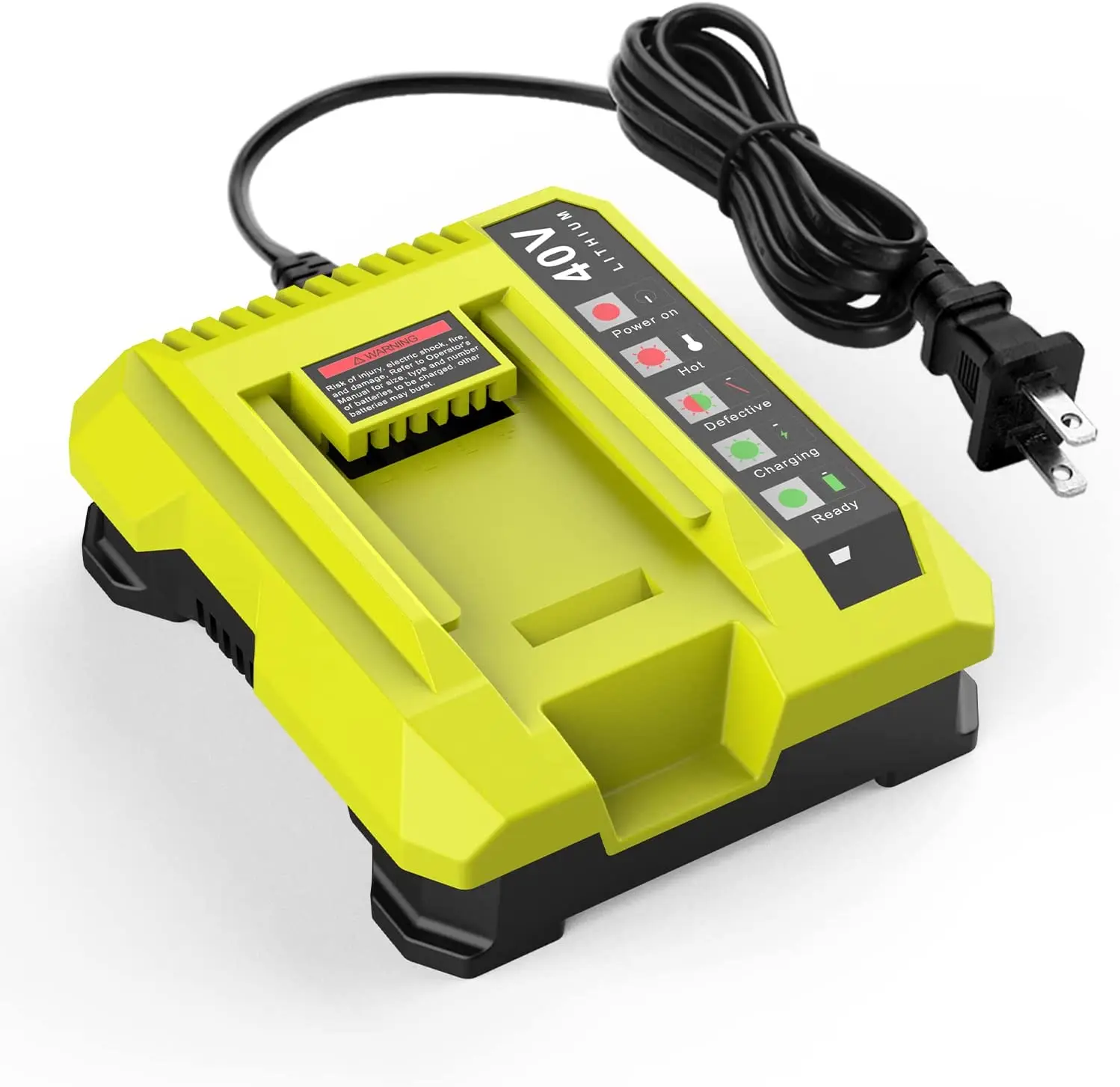 Зарядное устройство MTX Ryobi 40 в OP401 для литий-ионной батареи Ryobi 40 в OP4026 OP40601 OP4040 OP4050
Зарядное устройство MTX Ryobi 40 в OP401 для литий-ионной батареи Ryobi 40 в OP4026 OP40601 OP4040 OP4050