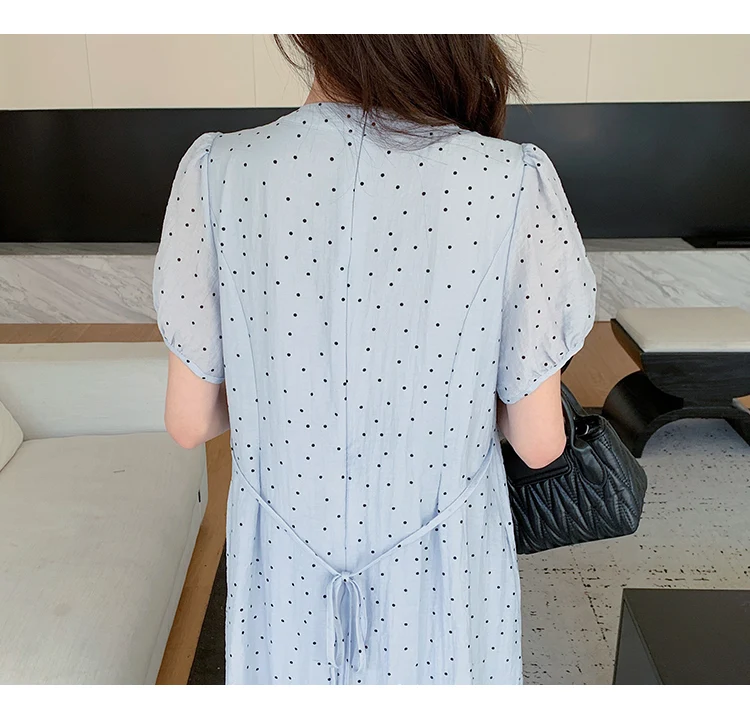 2025 New Arrivals Maternity Women Dress Short Sleeves Summer Fashion Dot Printing Loose Korean Style Pregnant Women Dresses 36 S88721c6462df4d5e8d79ef63471dd7b0Q