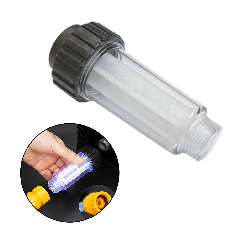 3/4" Transparent HOSE PIPE WATER INLET PUMP FILTER For KARCHER K2 K3 K4 K5 Pressure Washers Pipe Nylon Mesh Water Pump Filter
3/4" Transparent HOSE PIPE WATER INLET PUMP FILTER For KARCHER K2 K3 K4 K5 Pressure Washers Pipe Nylon Mesh Water Pump Filter
