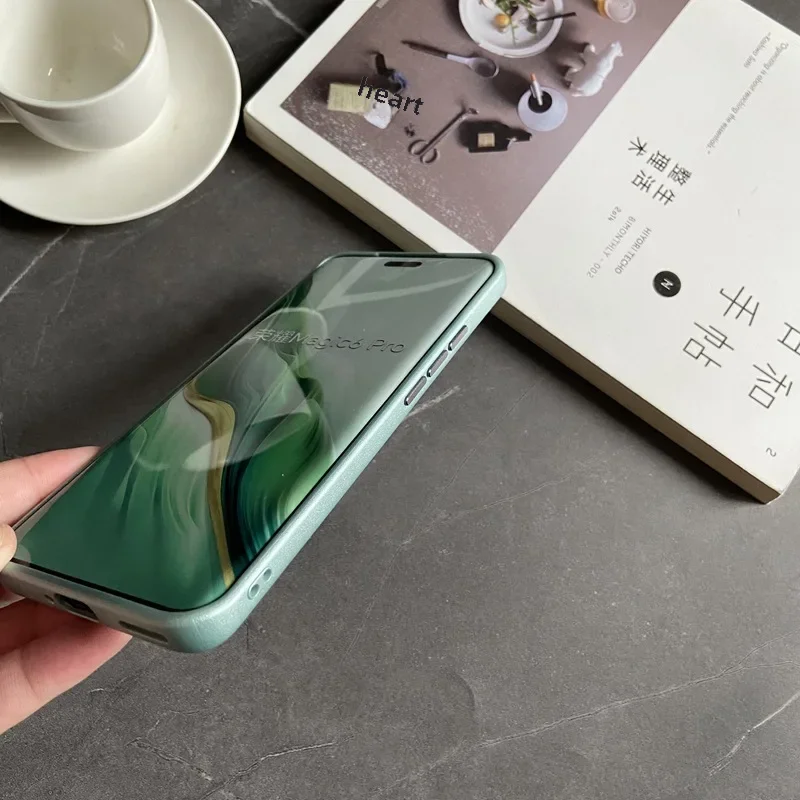 حافظة هاتف Honor Magic6 Pro الراقية والبسيطة للأعمال، غطاء حماية مضاد للسقوط لهاتف Honor Magic6 85 حافظة هاتف Honor Magic6 Pro الراقية والبسيطة للأعمال، غطاء حماية مضاد للسقوط لهاتف Honor Magic6