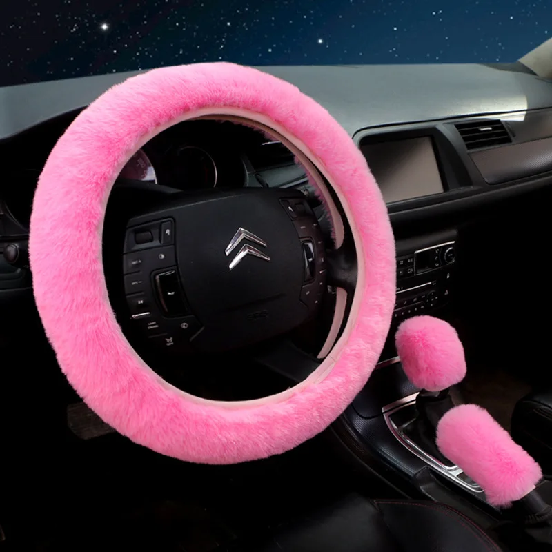 3PCS Set Soft Furry Polyester Women Car Accessories All Season Universal Fit - Include Gear Shift,Handbrake,Steering Wheel Cover
3PCS Set Soft Furry Polyester Women Car Accessories All Season Universal Fit - Include Gear Shift,Handbrake,Steering Wheel Cover