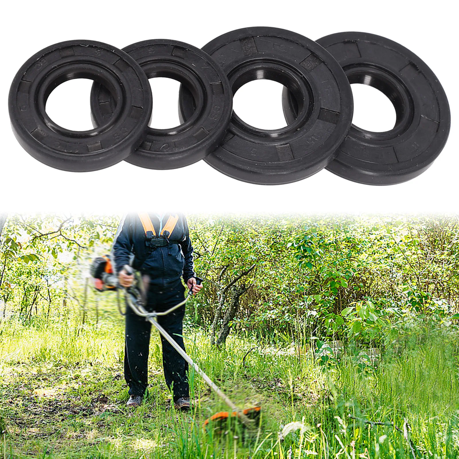 2sets Oil Seal For 45/52/5800 45cc 52cc 58cc Chainsaw Set Very Applicable Very Good For 45/52/5800 45cc 52cc 58cc Chainsaw
2sets Oil Seal For 45/52/5800 45cc 52cc 58cc Chainsaw Set Very Applicable Very Good For 45/52/5800 45cc 52cc 58cc Chainsaw