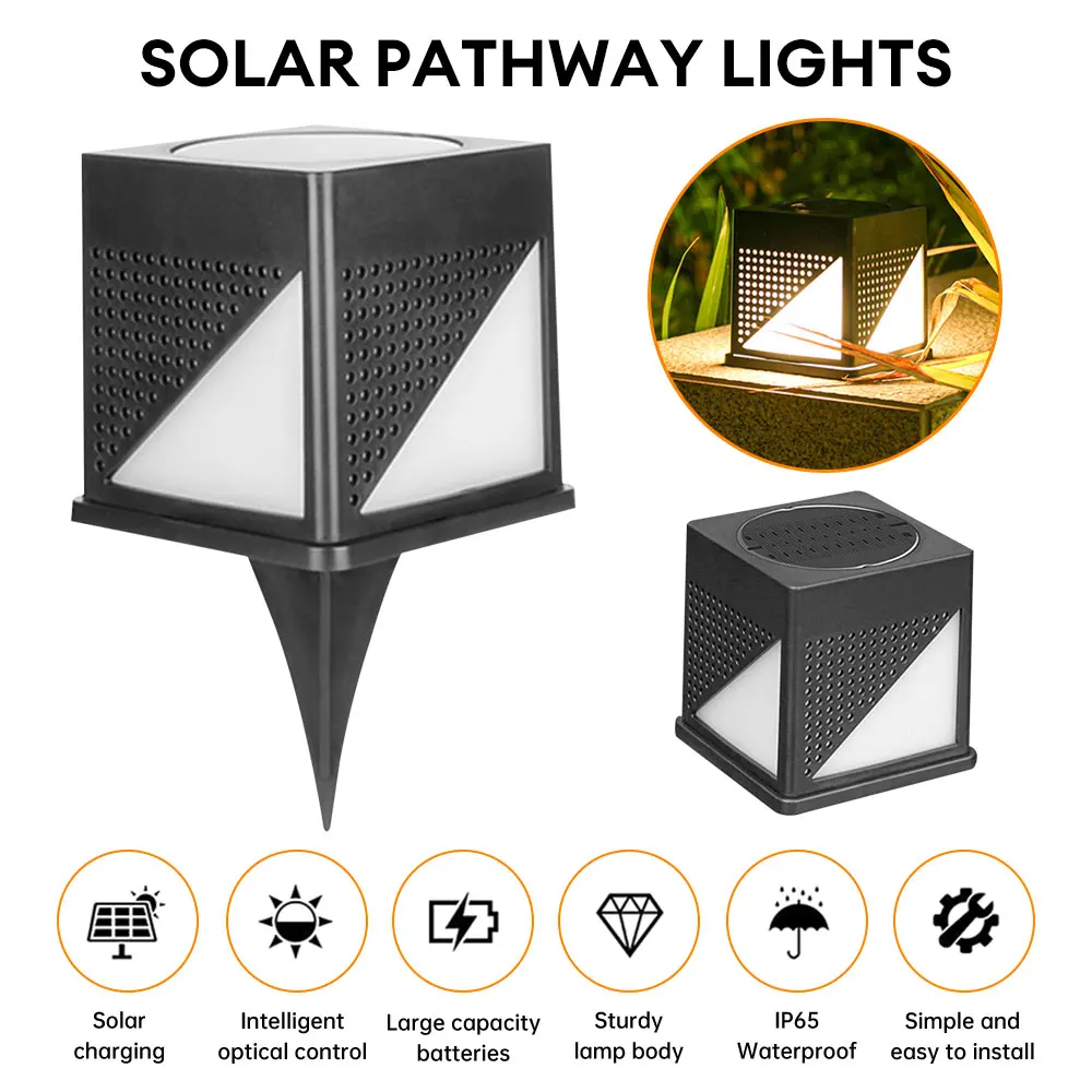 Solar Pathway Lights Outdoor Waterproof Garden Light Backyard Landscape Light Walkway Driveway Lawn Patio Garden Decorative Lamp
Solar Pathway Lights Outdoor Waterproof Garden Light Backyard Landscape Light Walkway Driveway Lawn Patio Garden Decorative Lamp
