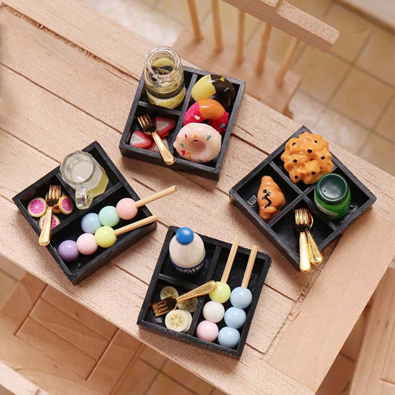 Масштаб 1/12, миниатюрный кукольный домик, дневной чай, десерт, молоко, мини-еда, фрукты для шарнирного кукольного домика, аксессуары, игрушка
Масштаб 1/12, миниатюрный кукольный домик, дневной чай, десерт, молоко, мини-еда, фрукты для шарнирного кукольного домика, аксессуары, игрушка