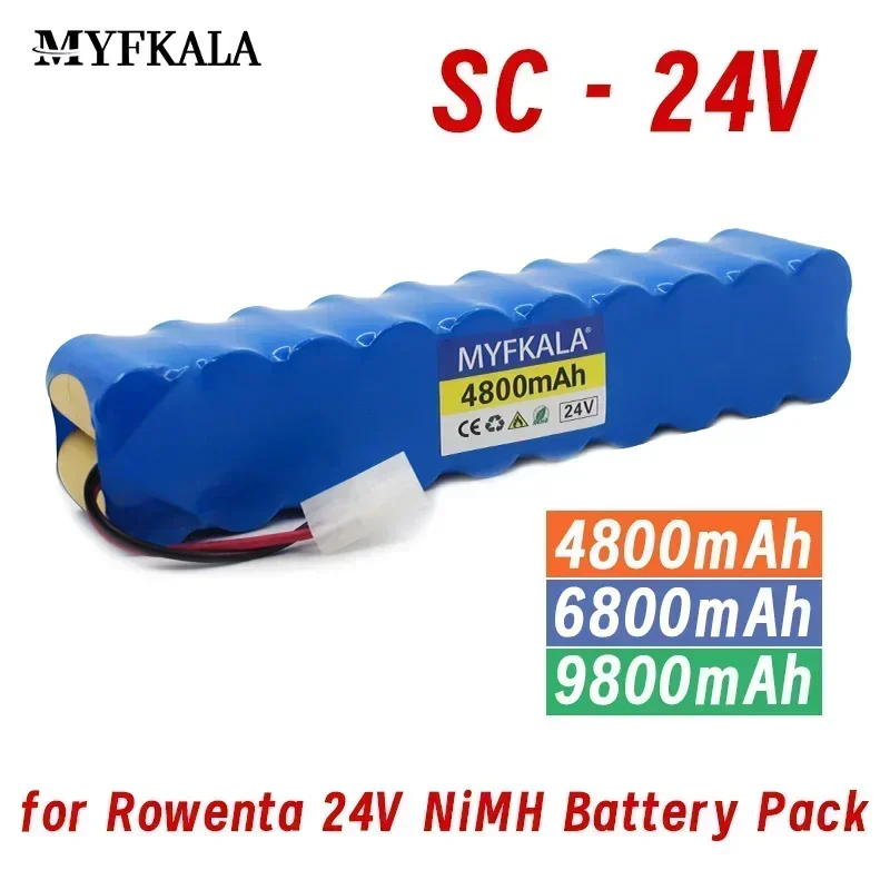 

NEW 9800mAh for Rowenta 24V NiMH Battery Pack CD Vacuum Cleaner Besen Air Force Extreme RH8770 RH8771WS RH877501 RH8779 RH877901