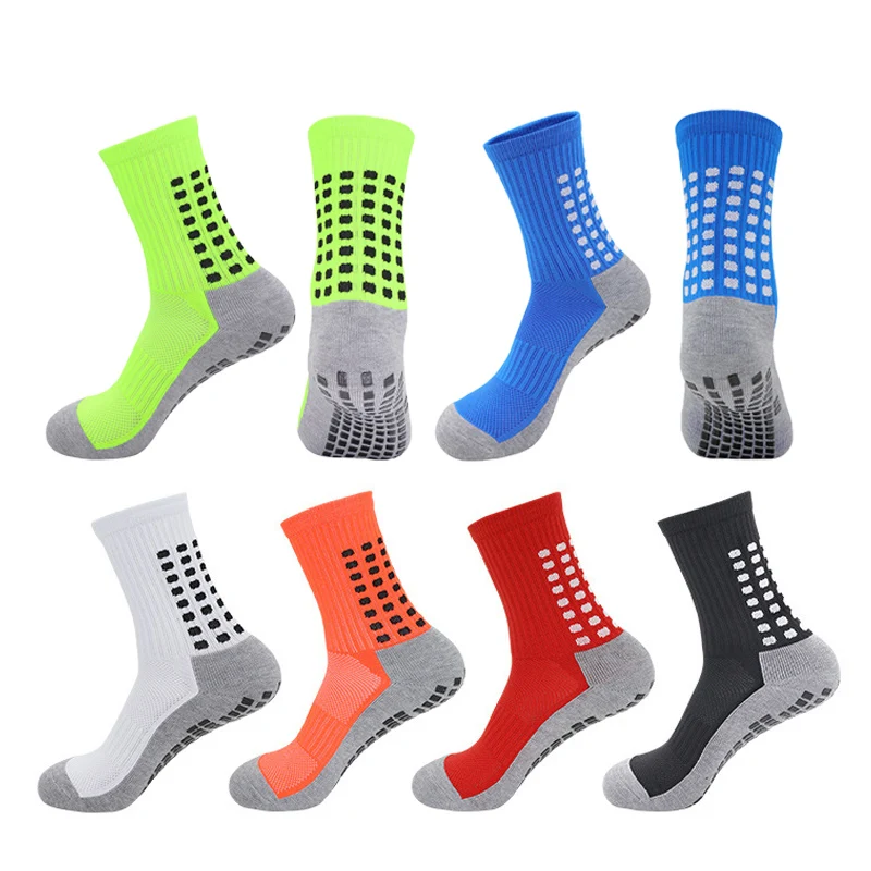 

Anti-Slip Soccer Socks Men Women Towel Bottom Outdoor Sport Grip Football Socks Running Cycling Rugby Sports Sock