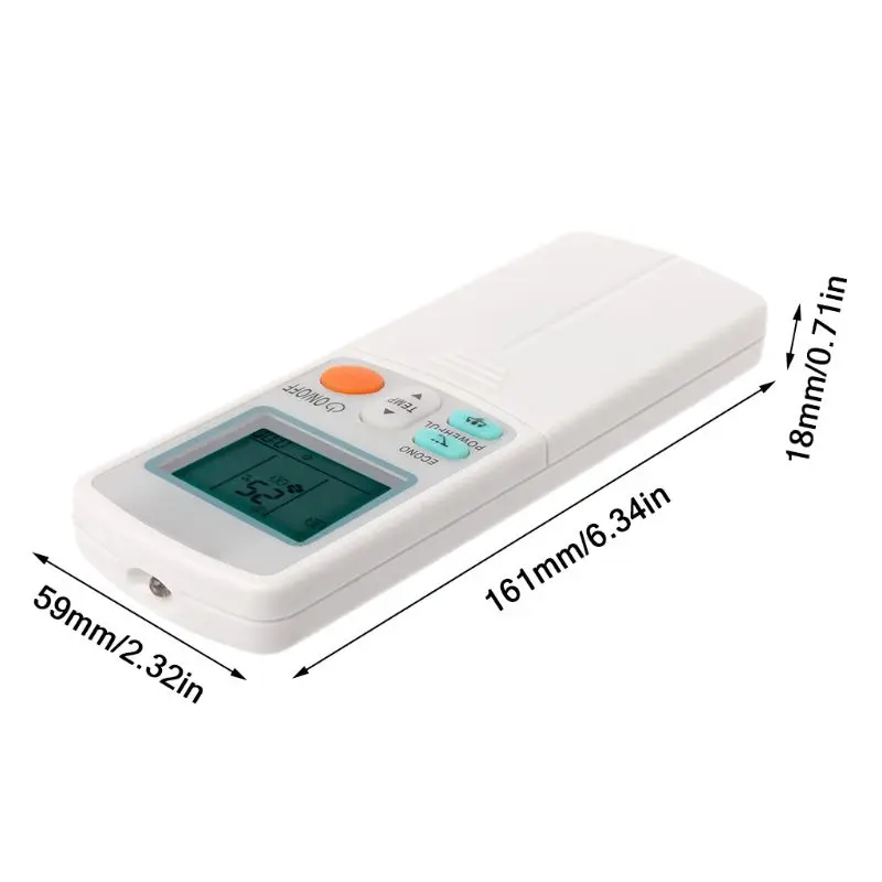 Air Conditioner Conditioning Remote Control Controller Replacement for Daikin ARC433A87 ARC433A22 ARC433A88 
Air Conditioner Conditioning Remote Control Controller Replacement for Daikin ARC433A87 ARC433A22 ARC433A88