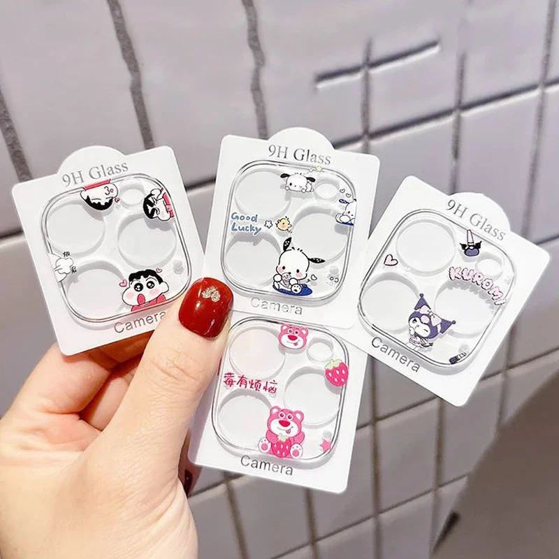 Cute Cartoon Camera Lens Protector Glass Screen Protector for Iphone 15 14 13 12 11 Pro Max Sanrios Kuromi Pochacco Full Cover
Cute Cartoon Camera Lens Protector Glass Screen Protector for Iphone 15 14 13 12 11 Pro Max Sanrios Kuromi Pochacco Full Cover