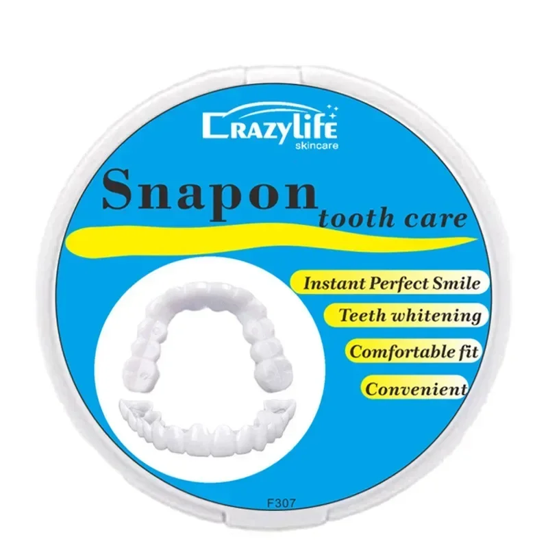 Sdatter Perfect Fit Teeth Whitening FakeTooth Cover Snap On Silicone Smile Veneers Teeth Dentaduras Flexible Simulated Decorativ
Sdatter Perfect Fit Teeth Whitening FakeTooth Cover Snap On Silicone Smile Veneers Teeth Dentaduras Flexible Simulated Decorativ