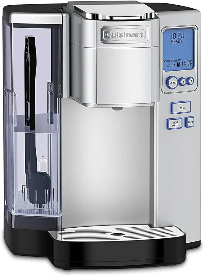 Coffee Maker, Single Serve 72-Ounce Reservoir Coffee Machine, Programmable Brewing & Hot Water Dispenser, Stainless Steel
Coffee Maker, Single Serve 72-Ounce Reservoir Coffee Machine, Programmable Brewing & Hot Water Dispenser, Stainless Steel